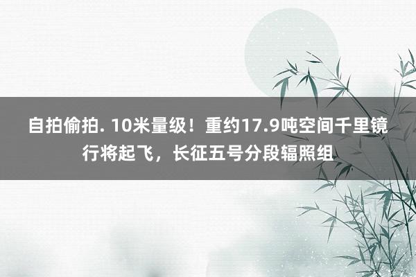 自拍偷拍. 10米量级！重约17.9吨空间千里镜行将起飞，长征五号分段辐照组